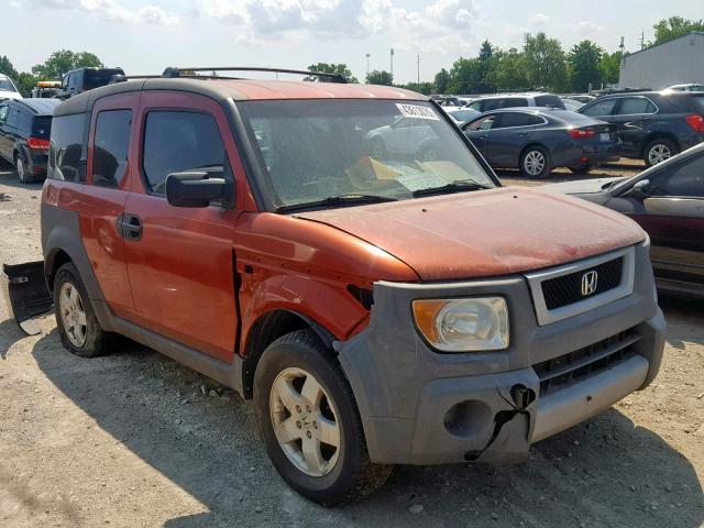 5J6YH185X3L016849 - 2003 HONDA ELEMENT EX ORANGE photo 1