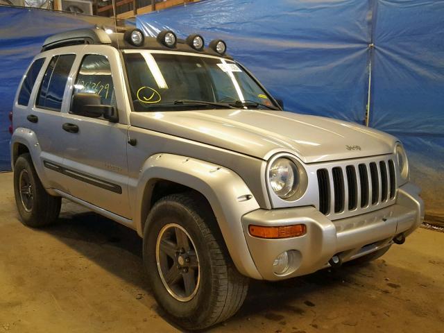 1J4GL38K54W163317 - 2004 JEEP LIBERTY RE SILVER photo 1