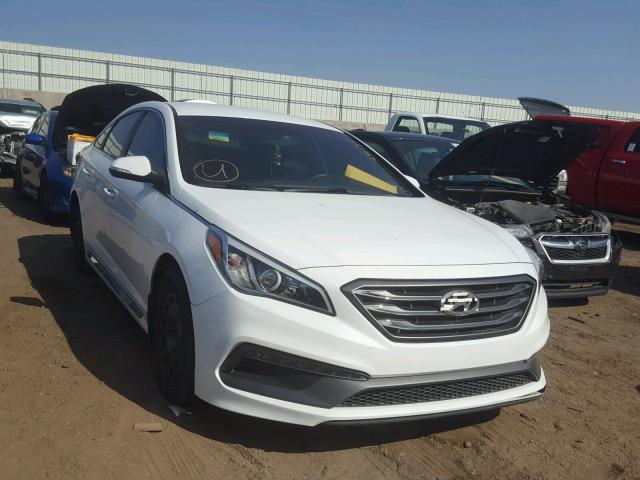 5NPE34AB9HH438082 - 2017 HYUNDAI SONATA SPO WHITE photo 1