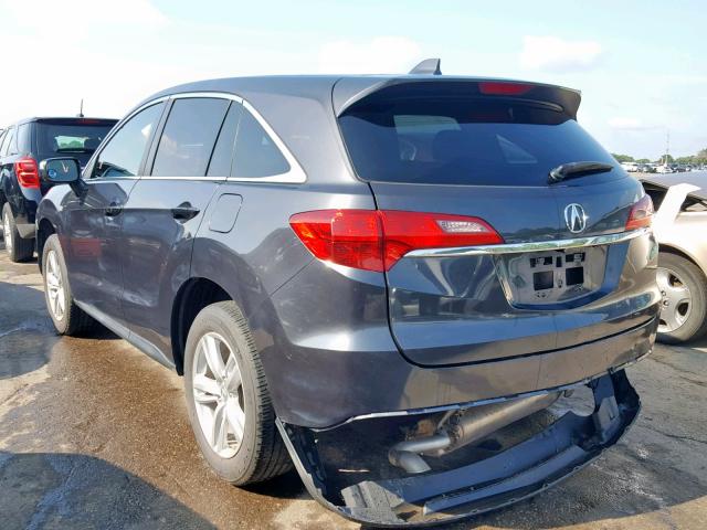 5J8TB4H33EL014141 - 2014 ACURA RDX BLACK photo 3