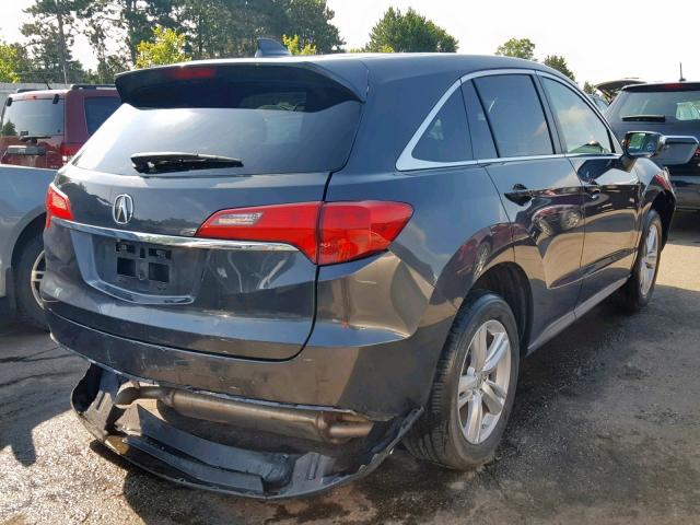 5J8TB4H33EL014141 - 2014 ACURA RDX BLACK photo 4