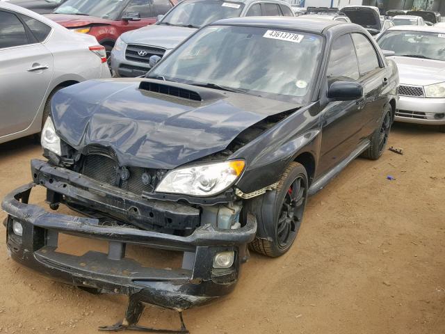 JF1GD74697G505679 - 2007 SUBARU IMPREZA WR BLACK photo 2