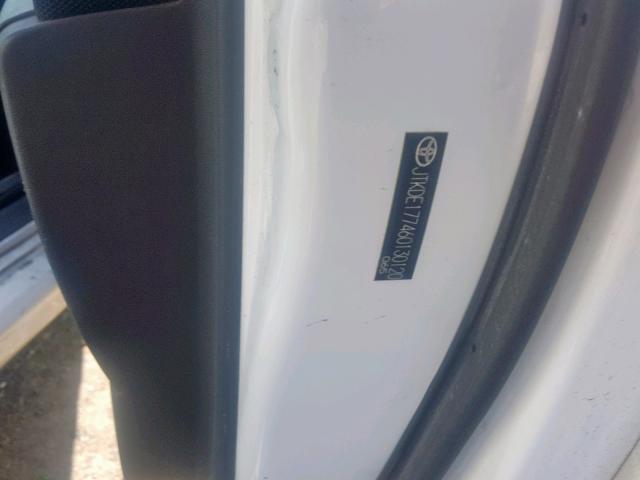 JTKDE177460130120 - 2006 TOYOTA SCION TC თეთრი ფოტო 10