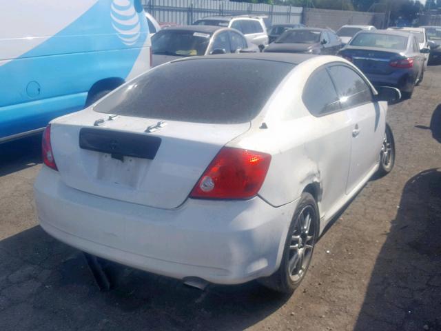 JTKDE177460130120 - 2006 TOYOTA SCION TC თეთრი ფოტო 4