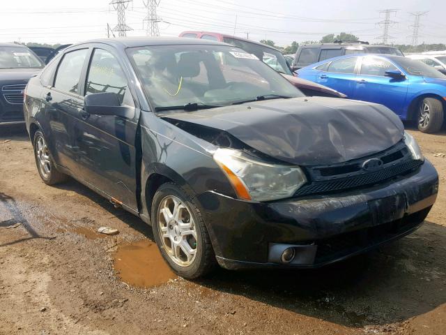 1FAHP36N19W161895 - 2009 FORD FOCUS SES BLACK photo 1