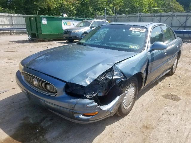 1G4HR54K71U190628 - 2001 BUICK LESABRE LI GRAY photo 2