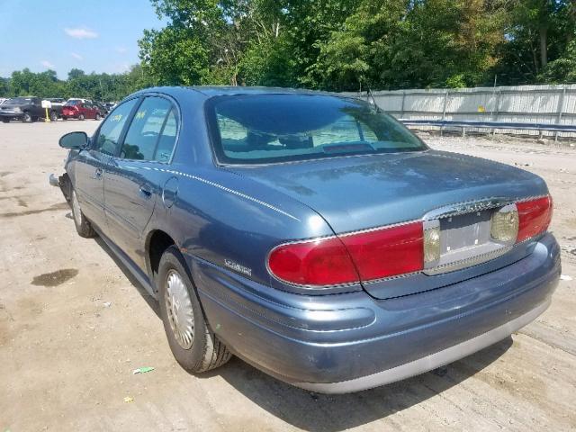 1G4HR54K71U190628 - 2001 BUICK LESABRE LI GRAY photo 3