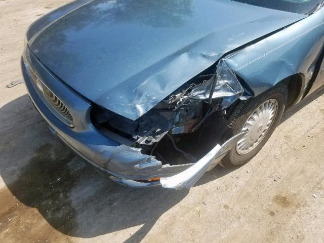 1G4HR54K71U190628 - 2001 BUICK LESABRE LI GRAY photo 9