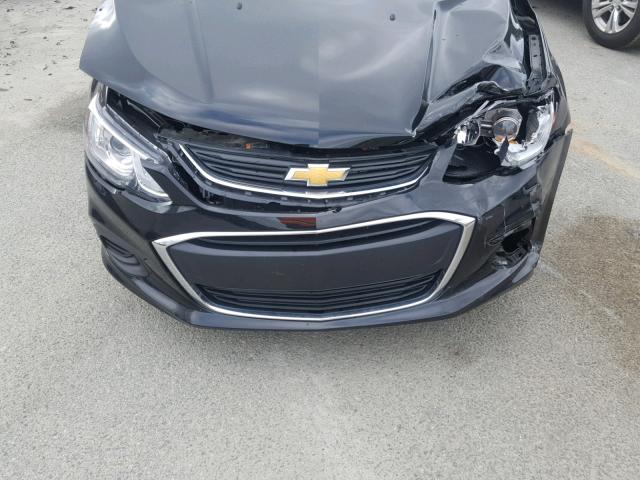 1G1JB5SH4H4176982 - 2017 CHEVROLET SONIC LS 黑色 照片 9