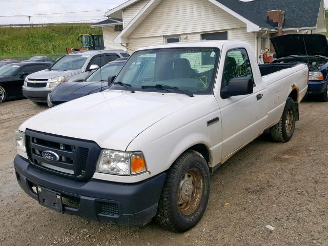 1FTYR10D76PA43865 - 2006 FORD RANGER WHITE photo 2