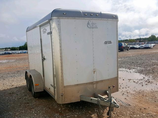 4D6EB1226JC051371 - 2018 CARGO TRAILER WHITE photo 1