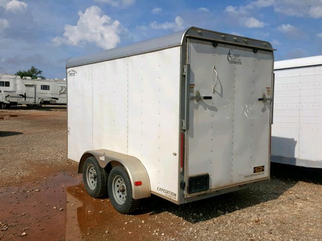 4D6EB1226JC051371 - 2018 CARGO TRAILER WHITE photo 3