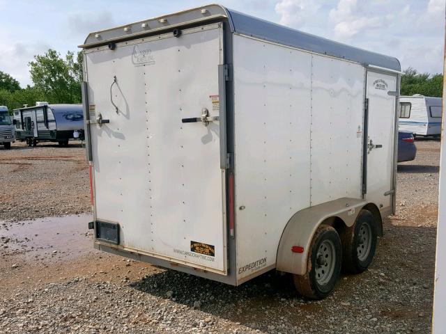 4D6EB1226JC051371 - 2018 CARGO TRAILER WHITE photo 4