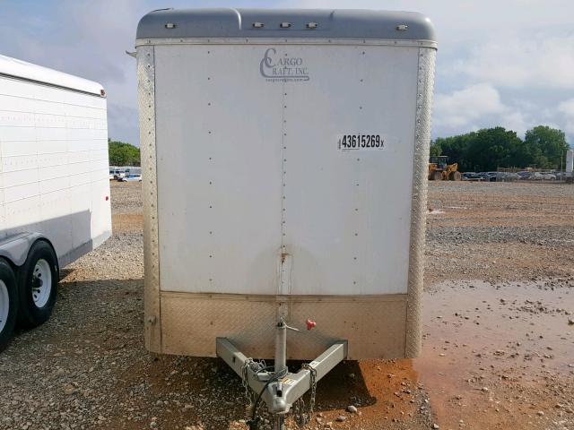 4D6EB1226JC051371 - 2018 CARGO TRAILER WHITE photo 7