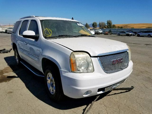 1GKFK63877J180966 - 2007 GMC YUKON DENA WHITE photo 1