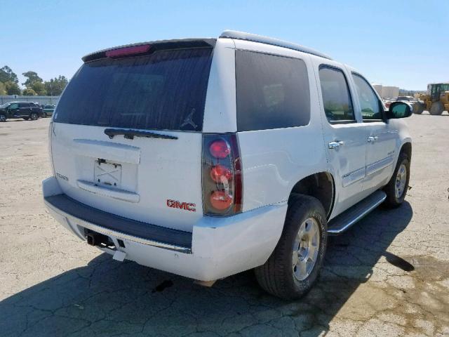 1GKFK63877J180966 - 2007 GMC YUKON DENA WHITE photo 4