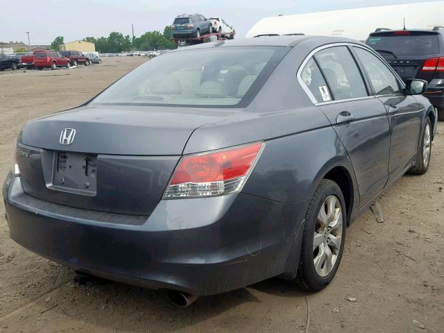 1HGCP26808A101984 - 2008 HONDA ACCORD EXL CHARCOAL photo 4