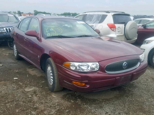 1G4HP54K0Y4289520 - 2000 BUICK LESABRE CU MAROON photo 1