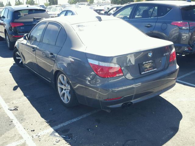 WBANW1C50AC164010 - 2010 BMW 535 I GRAY photo 3