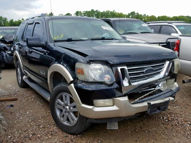 1FMEU64E96UB64900 - 2006 FORD EXPLORER E BLACK photo 1