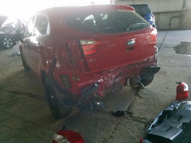 KNADM5A30D6261737 - 2013 KIA RIO LX RED photo 9