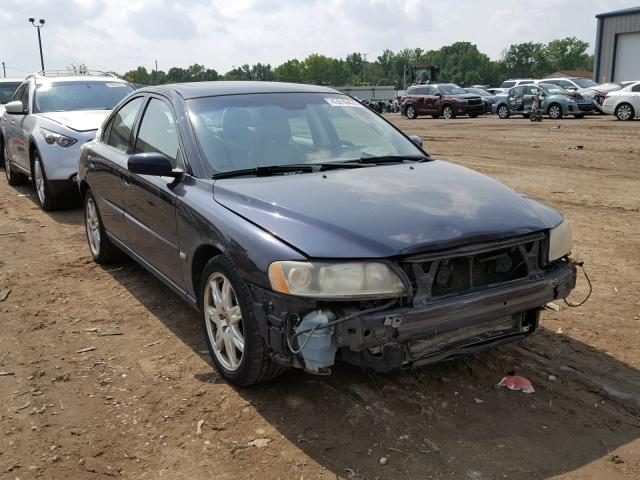 YV1RH592852439891 - 2005 VOLVO S60 2.5T BLUE photo 1