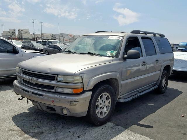 3GNFK16T31G289620 - 2001 CHEVROLET SUBURBAN K GOLD photo 2