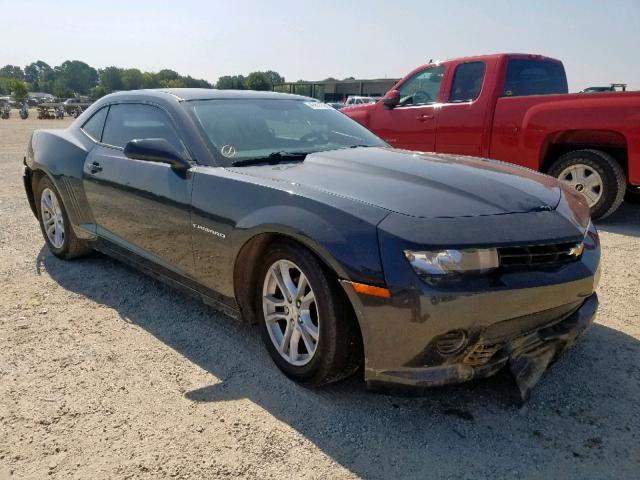 2G1FA1E31E9134280 - 2014 CHEVROLET CAMARO LS GRAY photo 1