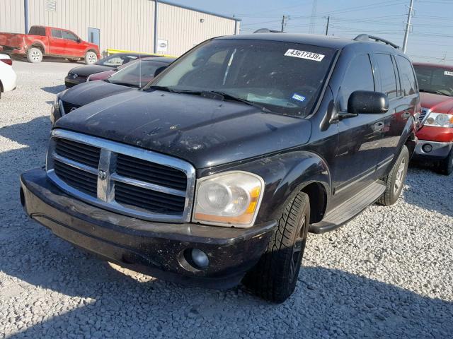 1D4HB58N54F202753 - 2004 DODGE DURANGO LI BLACK photo 2