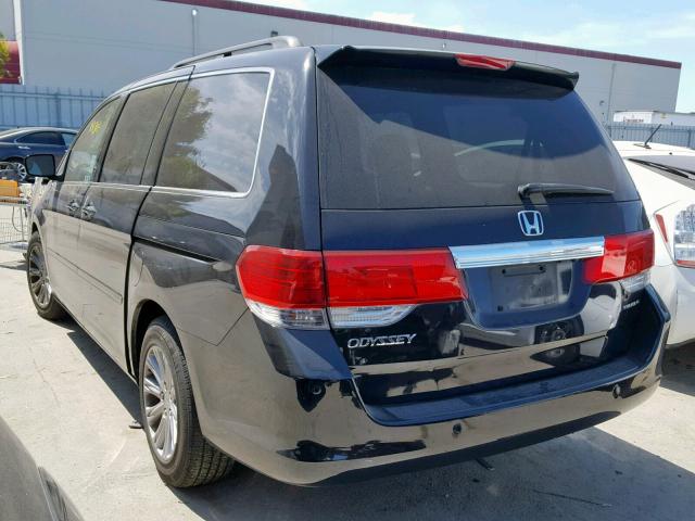 5FNRL38828B114038 - 2008 HONDA ODYSSEY TO BLACK photo 3