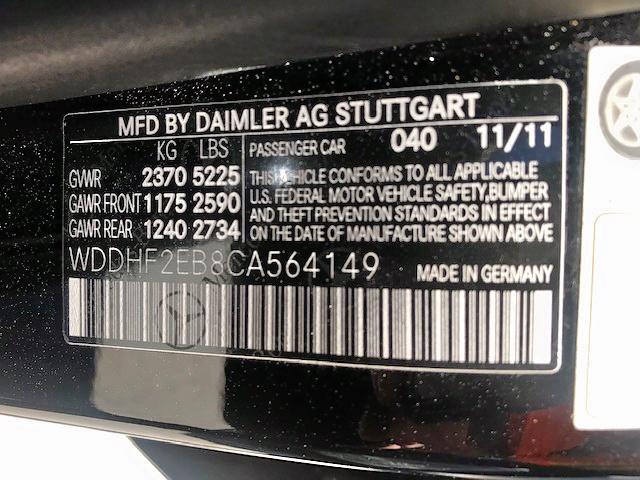 WDDHF2EB8CA564149 - 2012 MERCEDES-BENZ E 350 BLUE BLACK photo 10