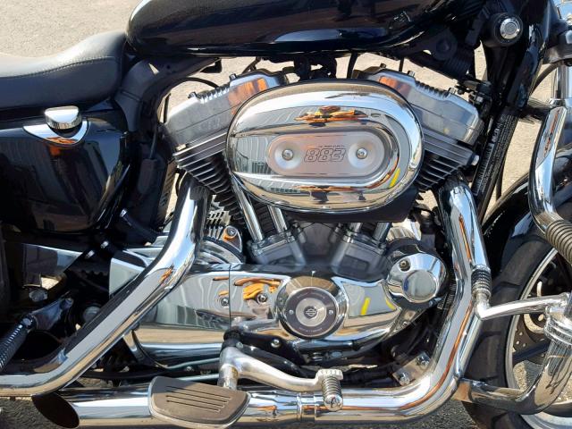 1HD4CR215CC438565 - 2012 HARLEY-DAVIDSON XL883 SUPE BLACK photo 7