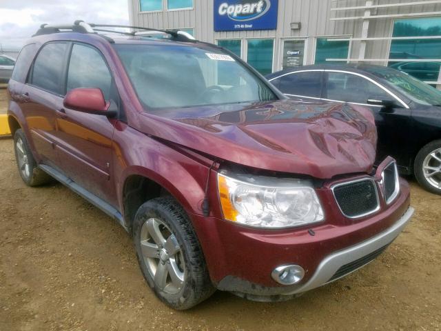 2CKDL33F896247225 - 2009 PONTIAC TORRENT RED photo 1