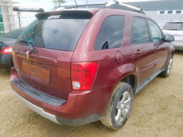 2CKDL33F896247225 - 2009 PONTIAC TORRENT RED photo 4