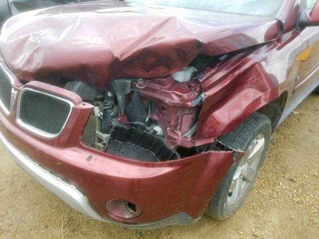 2CKDL33F896247225 - 2009 PONTIAC TORRENT RED photo 9