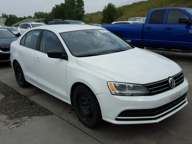 3VWLA7AJ8FM329204 - 2015 VOLKSWAGEN JETTA TDI WHITE photo 1