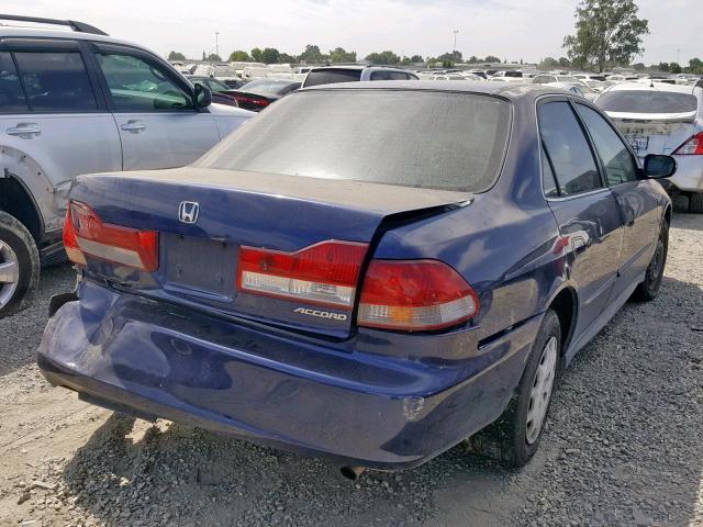 JHMCG56401C031537 - 2001 HONDA ACCORD LX BLUE photo 4