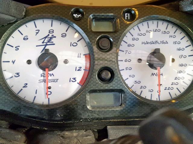 JS1GW71A722101759 - 2002 SUZUKI GSX1300 R GRAY photo 7