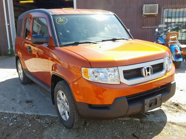 5J6YH2H79AL001506 - 2010 HONDA ELEMENT EX ORANGE photo 1