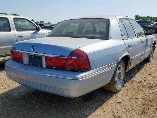 2MEFM75W5XX615853 - 1999 MERCURY GRAND MARQ BLUE photo 4