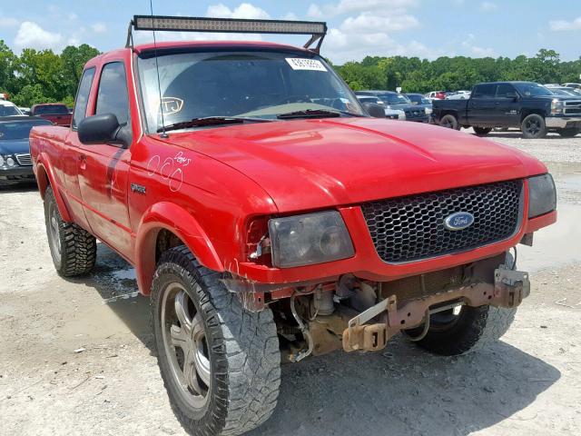 1FTYR14V53PA27730 - 2003 FORD RANGER SUP RED photo 1