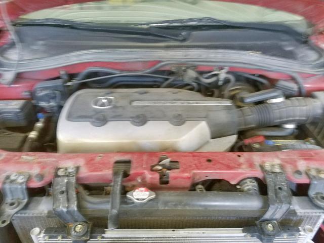 2HNYD18604H520720 - 2004 ACURA MDX TOURIN BURGUNDY photo 7