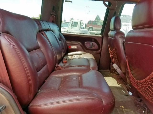 1GKEK13R0VJ746096 - 1997 GMC YUKON BROWN photo 6