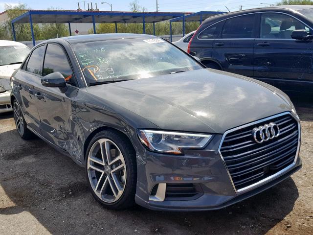 WAUAUGFF8H1038172 - 2017 AUDI A3 PREMIUM GRAY photo 1