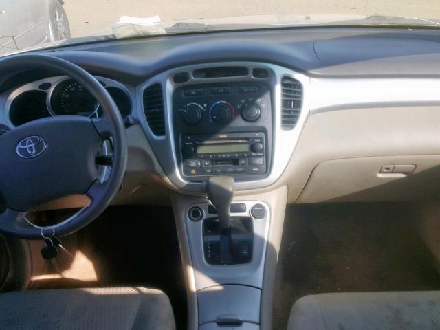 JTEEP21A360149544 - 2006 TOYOTA HIGHLANDER TAN photo 9