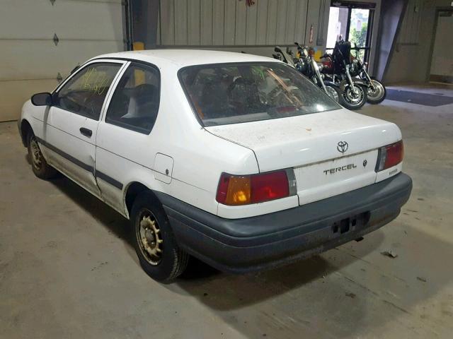 JT2EL46S3R0402047 - 1994 TOYOTA TERCEL STD WHITE photo 3