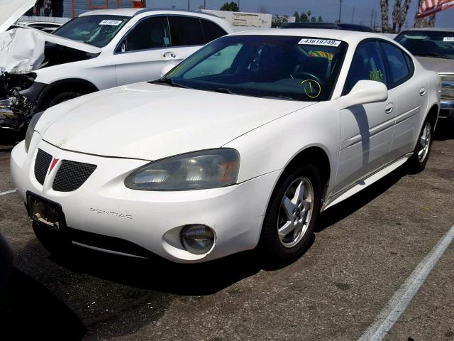2G2WP522641134771 - 2004 PONTIAC GRAND PRIX WHITE photo 2
