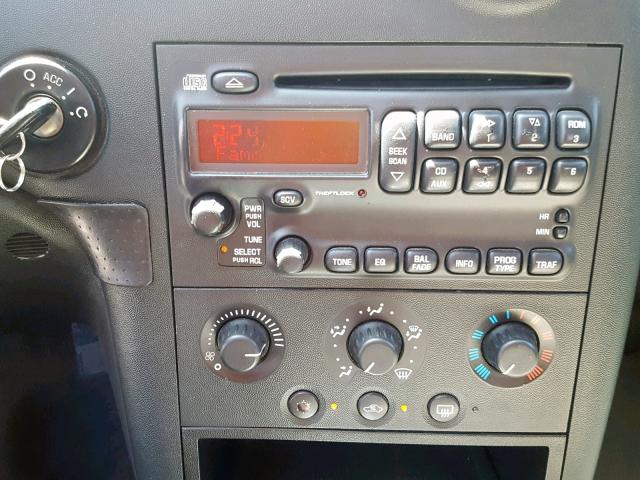 2G2WP522641134771 - 2004 PONTIAC GRAND PRIX WHITE photo 9