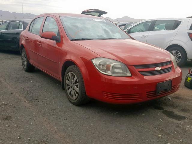 1G1AT58H697264517 - 2009 CHEVROLET COBALT LT RED photo 1