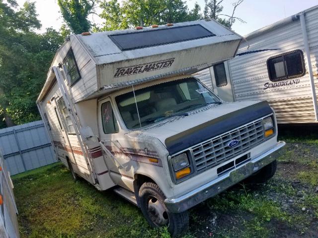 1FDKE30LXHHB41477 - 1987 FORD E350 WHITE photo 1